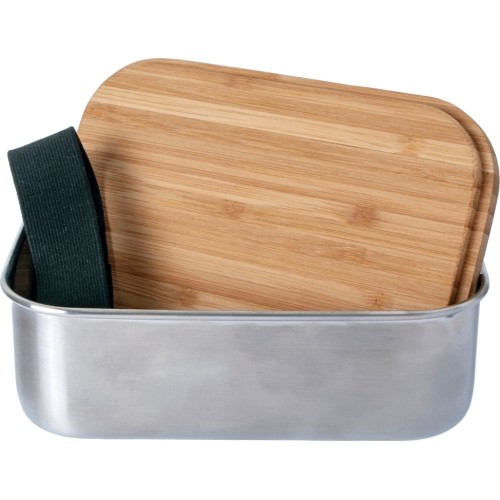 Lunchbox Origin Outdoors Bamboo, 0,8 l, stal nierdzewna