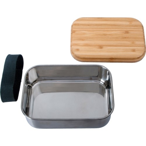 Lunchbox Origin Outdoors Bamboo, 0,8 l, stal nierdzewna