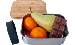 Lunchbox Origin Outdoors Bamboo, 0,8 l, stal nierdzewna