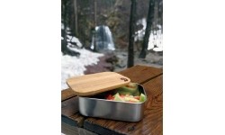 Lunchbox Origin Outdoors Bamboo, 0,8 l, stal nierdzewna