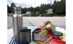 Kubek BasicNature Titanium Beaker, 375ml