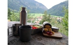 Kubek BasicNature Titanium Beaker, 375ml