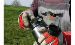 Butelka termiczna izolowana Outdoors Insulated WM Deluxe - 1 l, stal nierdzewna, matowy