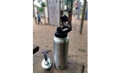 Butelka termiczna izolowana Outdoors Insulated WM Deluxe - 1 l, stal nierdzewna, matowy