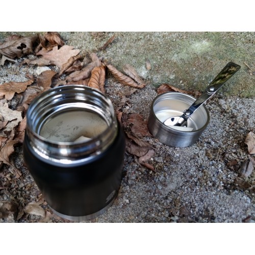 Termos obiadowy Origin Outdoors Deluxe, 0,46 l, czarny