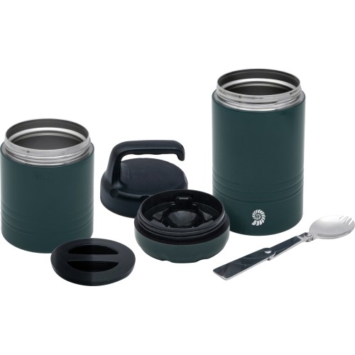 Termos na jedzenie Origin Outdoors Soft-Touch, 0,4 l + 0,28 l, niebieski