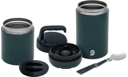 Termos na jedzenie Origin Outdoors Soft-Touch, 0,4 l + 0,28 l, niebieski