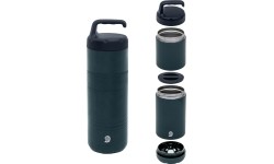 Termos na jedzenie Origin Outdoors Soft-Touch, 0,4 l + 0,28 l, niebieski