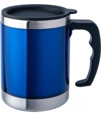 Termokubek Kubek termiczny BasicNature Beaker MUG - Stal nierdzewna, 0,42 l, niebieski