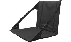 Turystyczna podkładka do siedzenia z opraciem Outdoors Travelchair - czarna