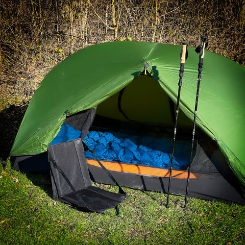 Krzesło Origin Outdoors Travelchair Trail, czarne