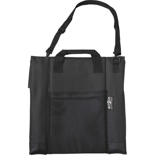 Turystyczna podkładka do siedzenia z opraciem Outdoors Travelchair - czarna