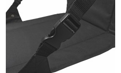 Turystyczna podkładka do siedzenia z opraciem Outdoors Travelchair - czarna