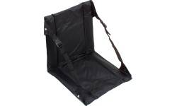 Turystyczna podkładka do siedzenia z opraciem Outdoors Travelchair - czarna