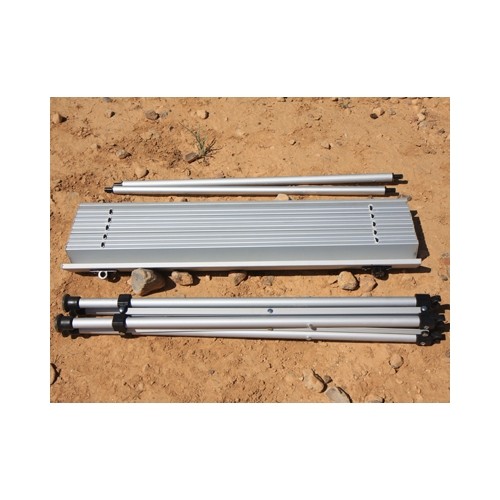 BasicNature Travelchair Roll Table Small, 70x70cm