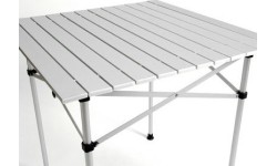 BasicNature Travelchair Roll Table Small, 70x70cm