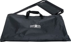 Turystyczny stołek składany Origin Outdoors, Czarny