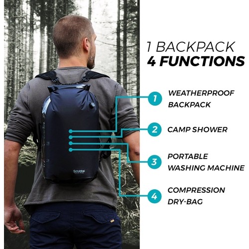 Plecak Scrubba Stealth Pack 3w1, 18L