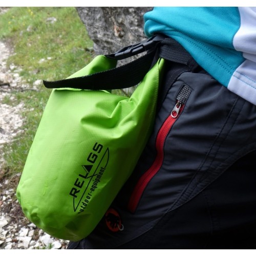 Worek wodoszczelny BasicNature 210T 2L, jasnozielony