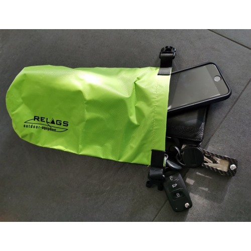 Worek wodoszczelny BasicNature 210T 2L, jasnozielony
