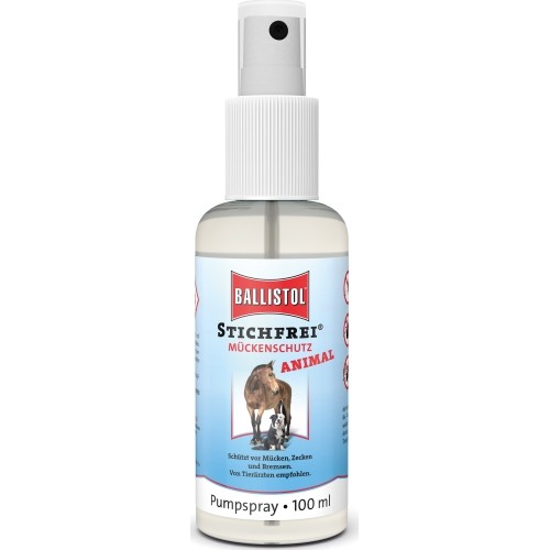 Środek odstraszający komary dla zwierząt Ballistol Anti Bite Animal, spray, 100 ml