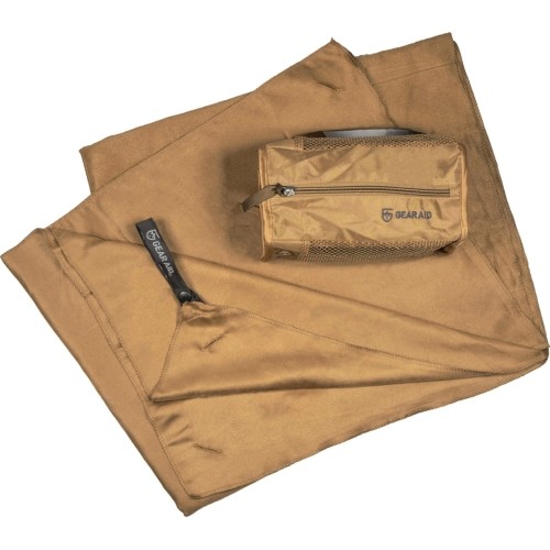 Ręcznik z mikrofibry GearAid 50x100 cm, Coyote