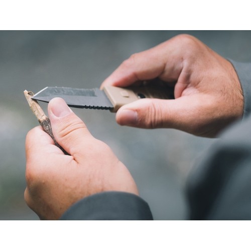 Nóż survivalowy outdoorowy GearAid Kotu Tanto Coyote Knife