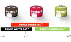 Samouszczelniająca się butla gazowa Primus, 100g, czerwona