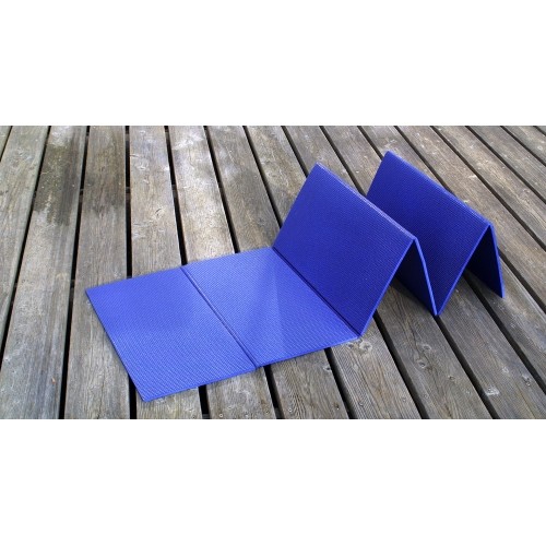 Składana mata turystyczna BasicNature Foldable, 180x50 cm