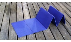 Składana mata turystyczna BasicNature Foldable, 180x50 cm
