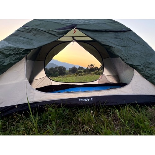 Składana mata turystyczna izolacyjna Karimata BasicNature  - 180x50 cm