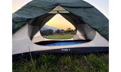 Składana mata turystyczna izolacyjna Karimata BasicNature  - 180x50 cm