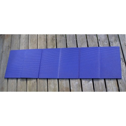 Składana mata turystyczna BasicNature Foldable, 180x50 cm