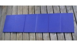 Składana mata turystyczna BasicNature Foldable, 180x50 cm