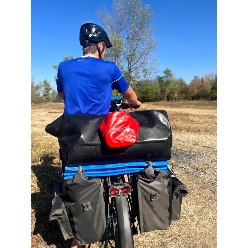 Składana mata turystyczna izolacyjna Karimata BasicNature  - 180x50 cm