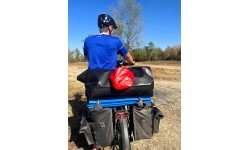 Składana mata turystyczna izolacyjna Karimata BasicNature  - 180x50 cm