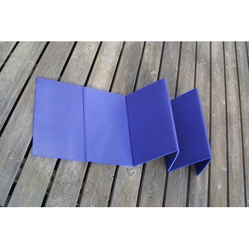 Składana mata turystyczna BasicNature Foldable, 180x50 cm