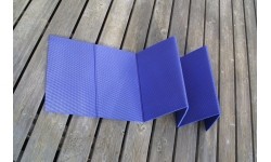 Składana mata turystyczna BasicNature Foldable, 180x50 cm