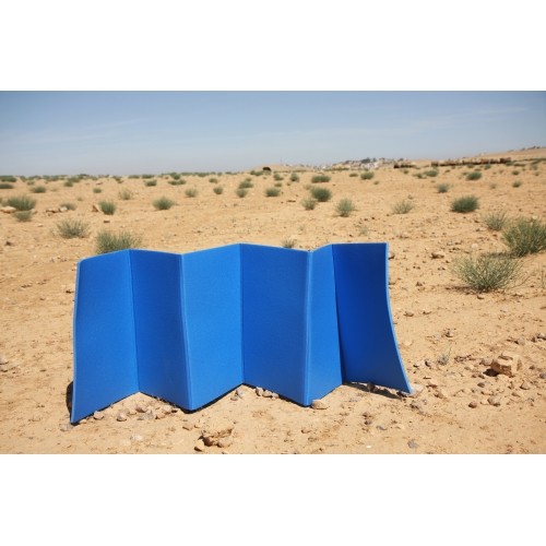 Składana mata turystyczna BasicNature Foldable, 180x50 cm