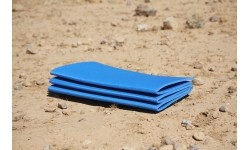 Składana mata turystyczna izolacyjna Karimata BasicNature  - 180x50 cm