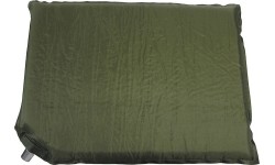 Pompowana turystyczna piknikowa mata do siedzenia BasicNature Olive - 40x30 cm