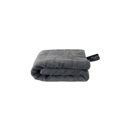 Ręcznik turystyczny sportowy typu frotte BasicNature Terry - 60x120 cm, szary