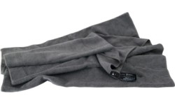 Ręcznik turystyczny sportowy typu frotte BasicNature Terry - 60x120 cm, szary