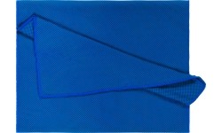 Ręcznik BasicNature Sport, 100x30cm, niebieski