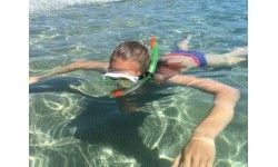 Zestaw do snorkelingu Turtle Junior Bermuda, S/M 27-32