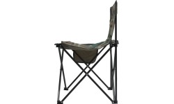 Krzesło składane turystyczne kempingowe wędkarskie z oparciem Cattara Lipari Armia - Moro