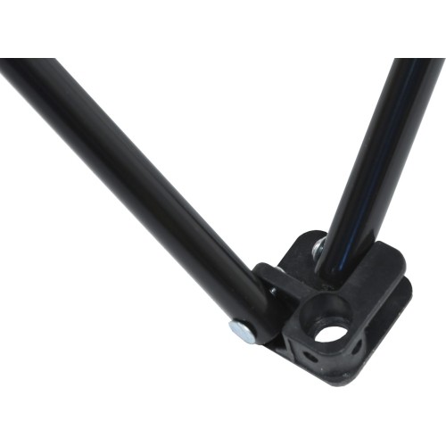 Krzesło składane turystyczne kempingowe wędkarskie z oparciem Cattara Lipari Armia - Moro