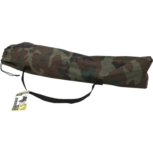 Krzesło składane turystyczne kempingowe wędkarskie z oparciem Cattara Lipari Armia - Moro