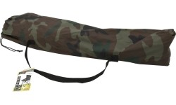 Krzesło składane turystyczne kempingowe wędkarskie z oparciem Cattara Lipari Armia - Moro