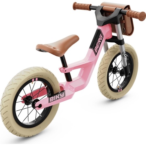 Rowerek biegowy BERG Biky Retro - różowy